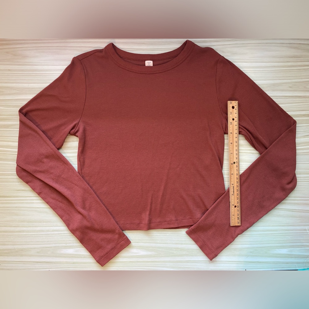 Old Navy Long-Sleeve Crop Top